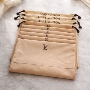 100% Authentic 1 Louis Vuitton Large Dust Bags Cotton